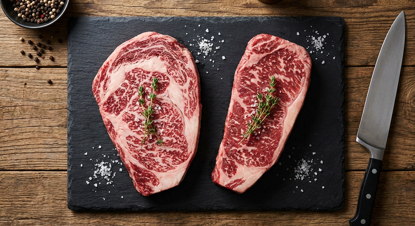 Wagyu Ribeye vs Striploin: Which Cut Should You Buy?