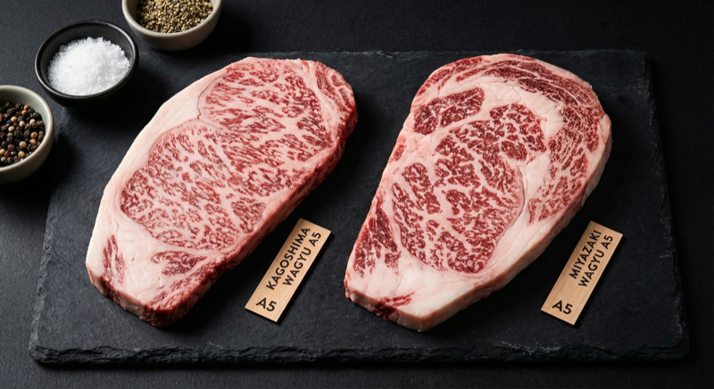 Kagoshima Wagyu vs Miyazaki Wagyu: Prefecture Comparison Guide